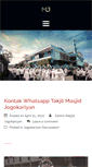 Mobile Screenshot of masjidjogokariyan.com